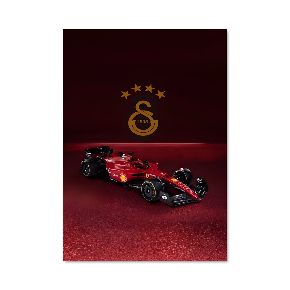 Poster Rouge passion numéro